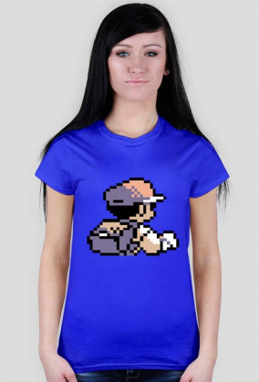 POKEMON T-SHIRT DAMSKI Trainer Blue