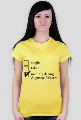 T-shirt "Gwiazd naszych wina" Mentaly dating Augustus Waters