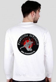 Bluza FDivison Biała logo plecy