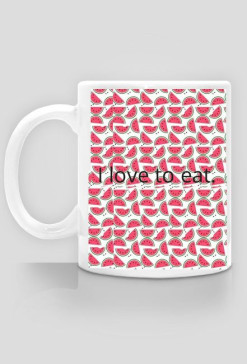 Watermelon cup.