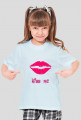 Koszulka dziewczęca - Kiss me