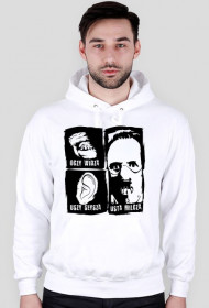 Bluza Męska Kangur - Oczy widzą, uszy słyszą, usta milczą, MixKolorów