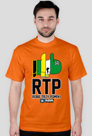 Koszulka męska - Robię trzy pompki. Pada