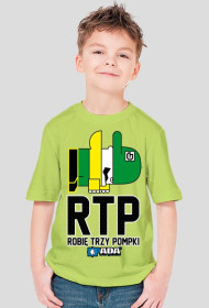 Koszulka dla chłopca - Robię trzy pompki. Pada