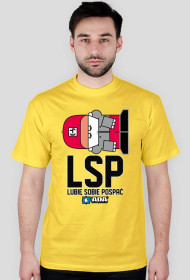 Koszulka męska - Lubię sobie pospać. Pada