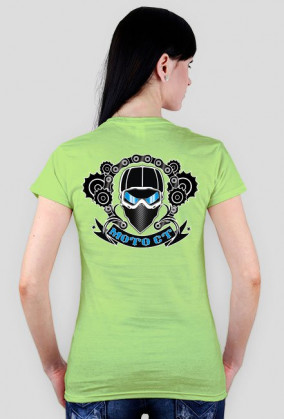 Maska MotoCT Tył Tshirt Damski