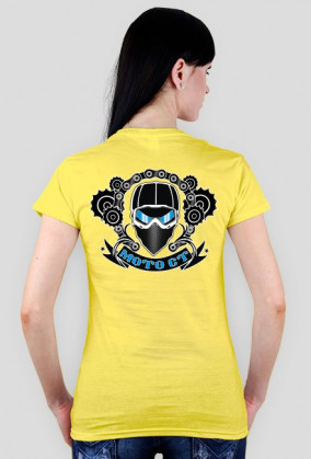 Maska MotoCT Tył Tshirt Damski