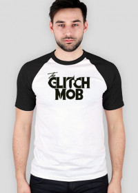 Glitch Mob - biała czarne rękawy