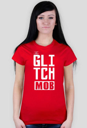 Glitch Mob - czerwona damska