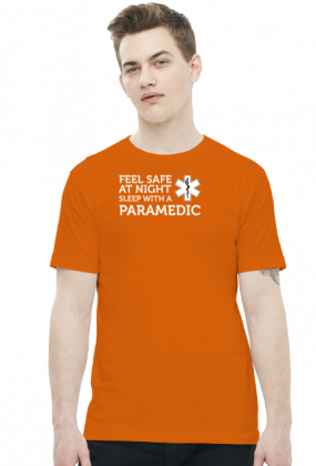 Feel safe at night sleep with a paramedic White