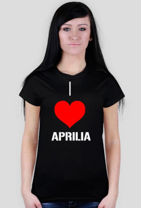 T-Shirt Aprilia - Damski