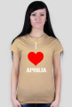 T-Shirt Aprilia - Damski
