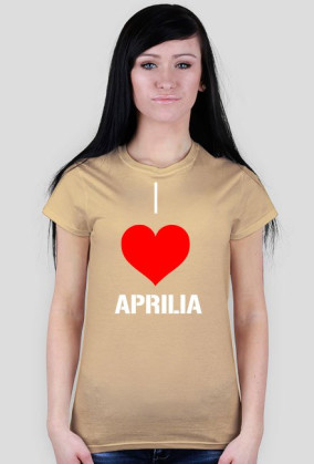 T-Shirt Aprilia - Damski