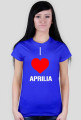 T-Shirt Aprilia - Damski