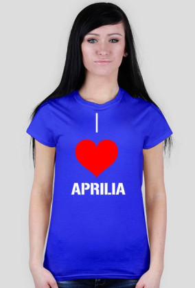 T-Shirt Aprilia - Damski