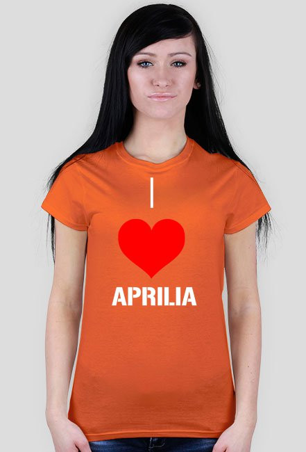 T-Shirt Aprilia - Damski