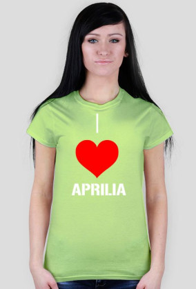 T-Shirt Aprilia - Damski