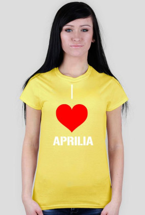 T-Shirt Aprilia - Damski