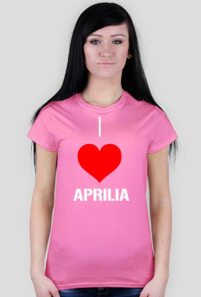 T-Shirt Aprilia - Damski