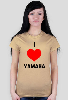 T-Shirt Yamaha - Damski