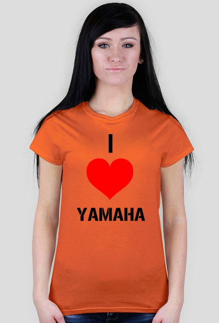 T-Shirt Yamaha - Damski