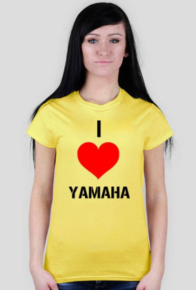 T-Shirt Yamaha - Damski