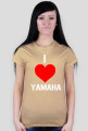 T-shirt yamaha - damski