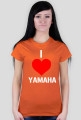 T-shirt yamaha - damski