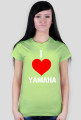T-shirt yamaha - damski