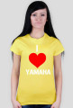 T-shirt yamaha - damski