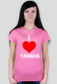 T-shirt yamaha - damski