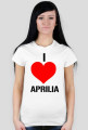 T-Shirt Aprilia - Damski