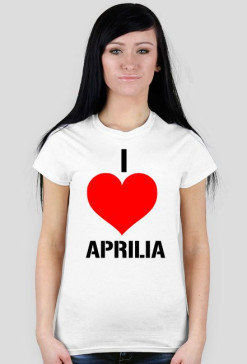 T-Shirt Aprilia - Damski