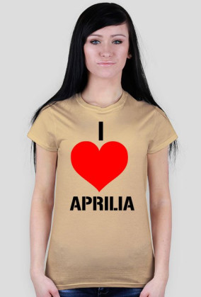 T-Shirt Aprilia - Damski