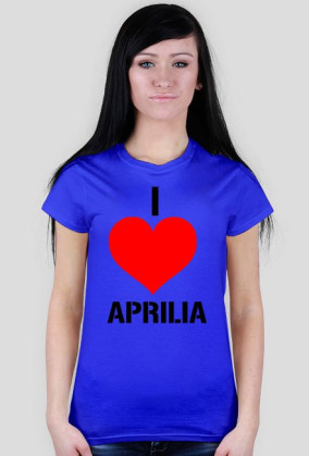 T-Shirt Aprilia - Damski