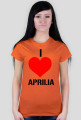 T-Shirt Aprilia - Damski