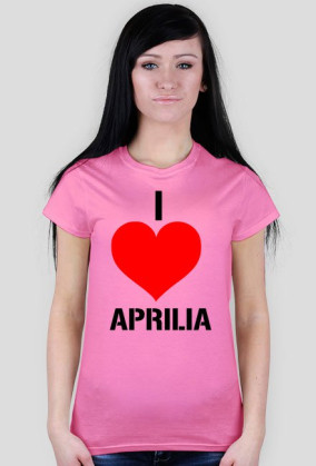 T-Shirt Aprilia - Damski