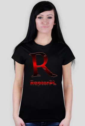 RaptorPL - koszulka damska z LOGO