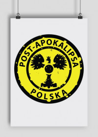 Plakat serwisu Post-Apokalipsa Polska