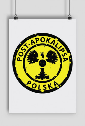 Plakat serwisu Post-Apokalipsa Polska