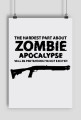 Plakat z serii Zombie Apocalypse
