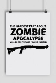 Plakat z serii Zombie Apocalypse
