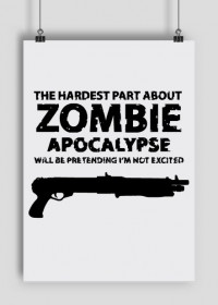 Plakat z serii Zombie Apocalypse