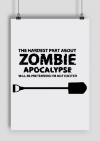 Plakat z serii Zombie Apocalypse