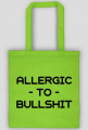 Torba bawełniana Allergic to bullshit. Różne kolory.