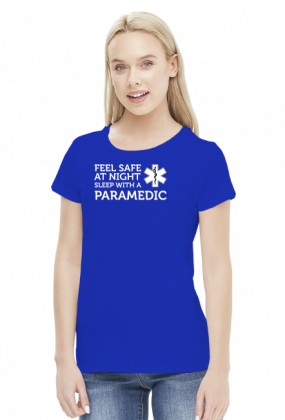 Feel safe at night sleep with a paramedic White