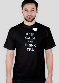 Koszulka Męska "KEEP CALM AND DRINK TEA"