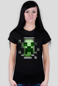 CREEPER damska czarna