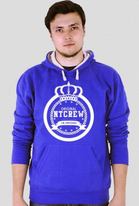 ntCREW Original | Bluza niebieska | Unisex