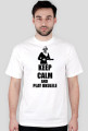Keep Calm and Play Ukulele White